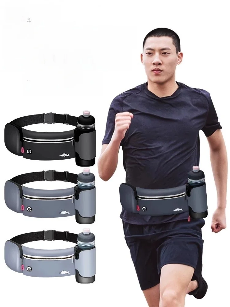 sport-waist-bag-running-fitness-water-bottle-pouch-close-fitting-waterproof-multifunctional-outdoor-travel-with-water-bottle