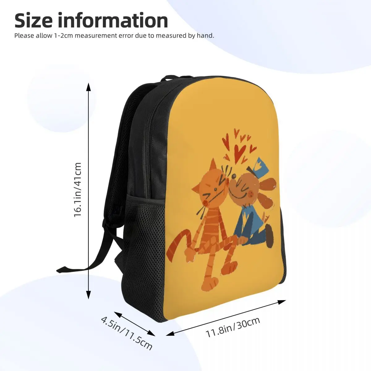 Custom Dogs Wallpaper Backpack Women Men Casual Bookbag for College School Funny Manga Cartoon Bags