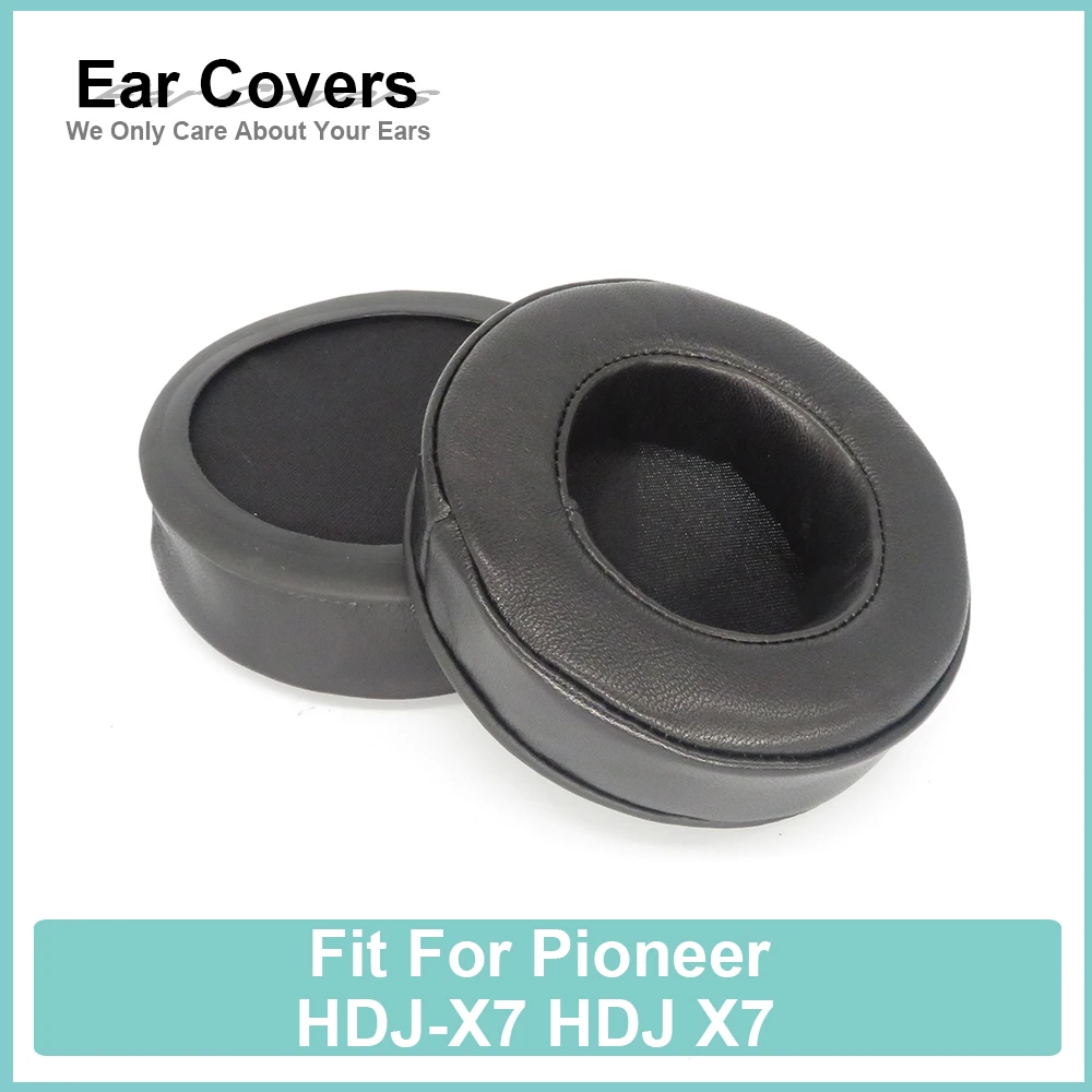 HDJ-X7 HDJ X7 Nút Tai Nghe Bằng Cho Tiên Phong Tai Nghe Da Cừu Mềm Mại Thoải Mái Earcushions Miếng Lót Xốp