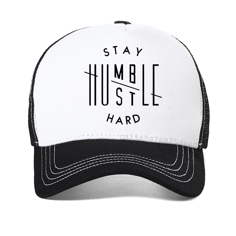 

New men women hat "Stay Humble Hustle Hard" Letter baseball cap adjustable snapback Dad hat cool Mesh breathable hats Garros