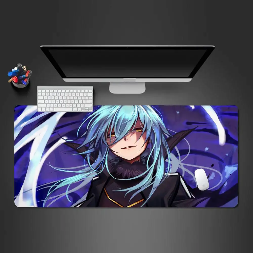 Anime Regarding Reincarnated Slime Mousepad Non-slip Suitable For Office Computers Laptops E-sports Game Desk Mats XXL Keyboard