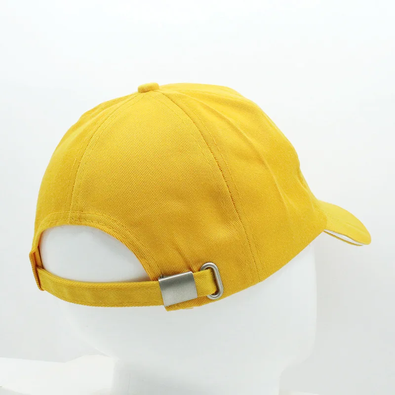 Gorras de béisbol de Anime Steins Gate, sombrero de Hashida Itaru, el destino de la piedra, gorra con visera amarilla, accesorios de Cosplay de Anime para mujeres y hombres