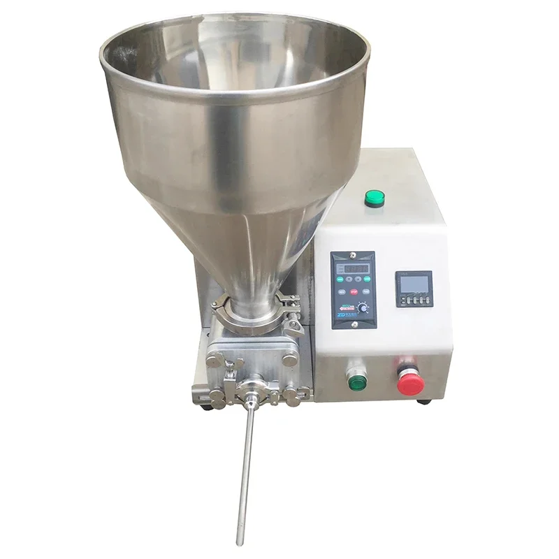 Donut Jam Injektionsmaschine Brassen Creme Injektor Tasse Kuchen Füllmaschine Churros Creme Füllmaschine Funktion Puff Füllstoff 220V