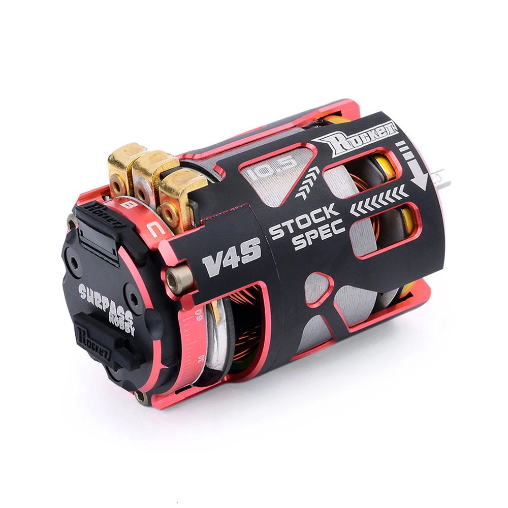 Surpasshobby Rocket 540 V4S Sensored Brushless Motor for 1/10 1/12 1/14 RC Drift Racing Car F1 Competition Modified Spec
