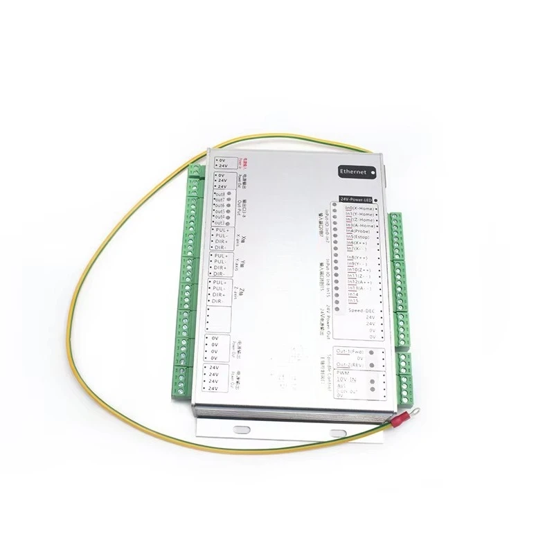 Hot Sell Xhc Mach3-3 Axis Controller Ethernet Link Mach3 Ethernet Motion Card Breakout Board CNC Control Card Mk4 Mach3 Control