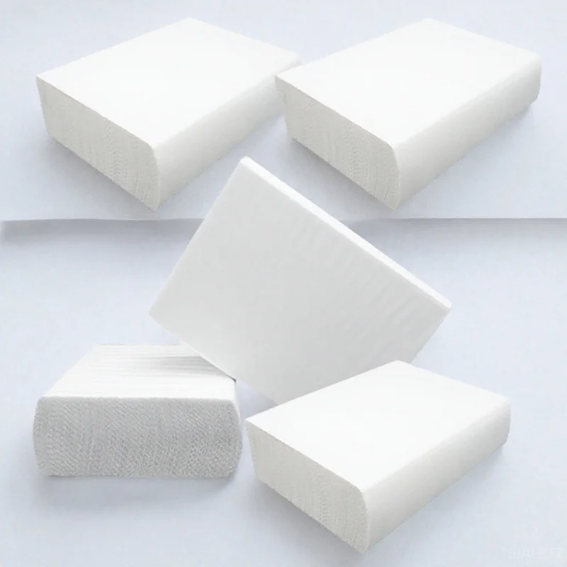5 أكياس من المناشف الورقية السميكة للاستخدام اليدوي، مناديل الحمام التجارية، مطعم الفندق، ورق يدوي مريح ماص للماء #1