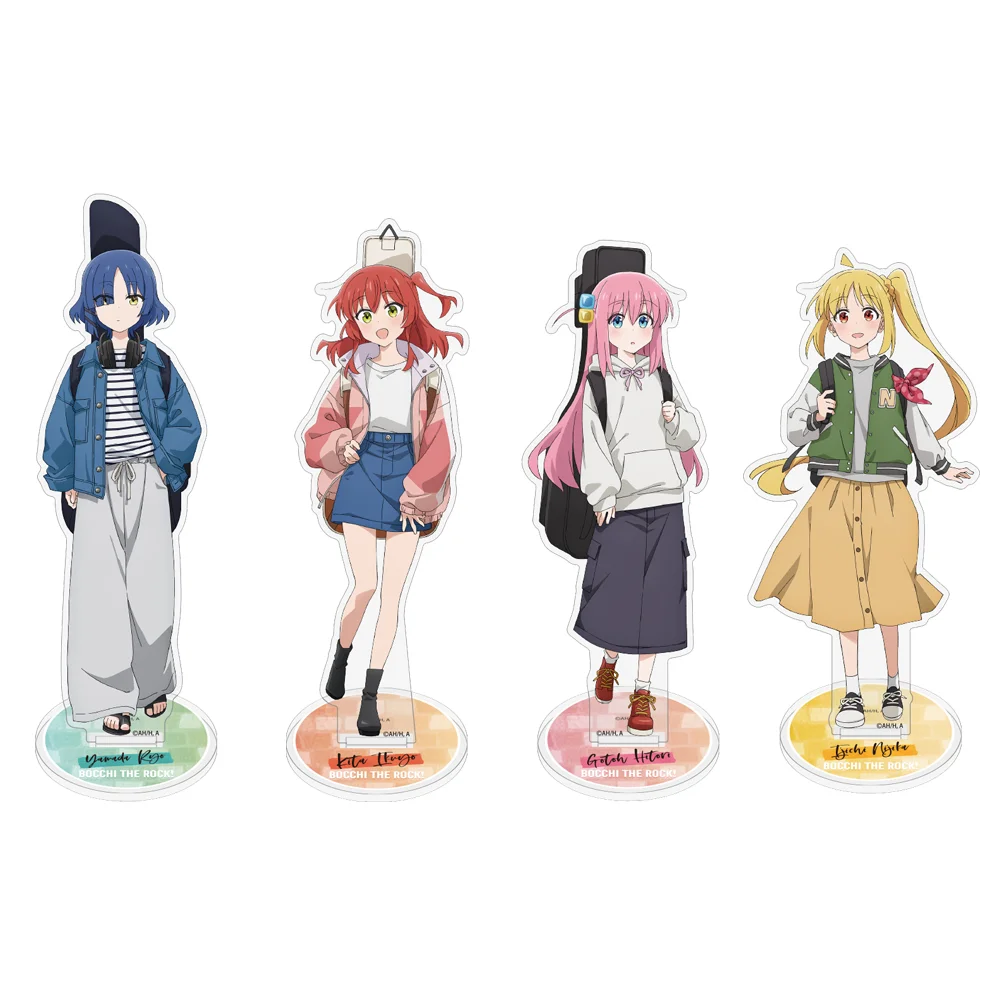15cm Anime BOCCHI THE ROCK Keychain Acrylic Stand Model Character Figure Ornament Cosplay  Gifts Decoration Accesorios Goods