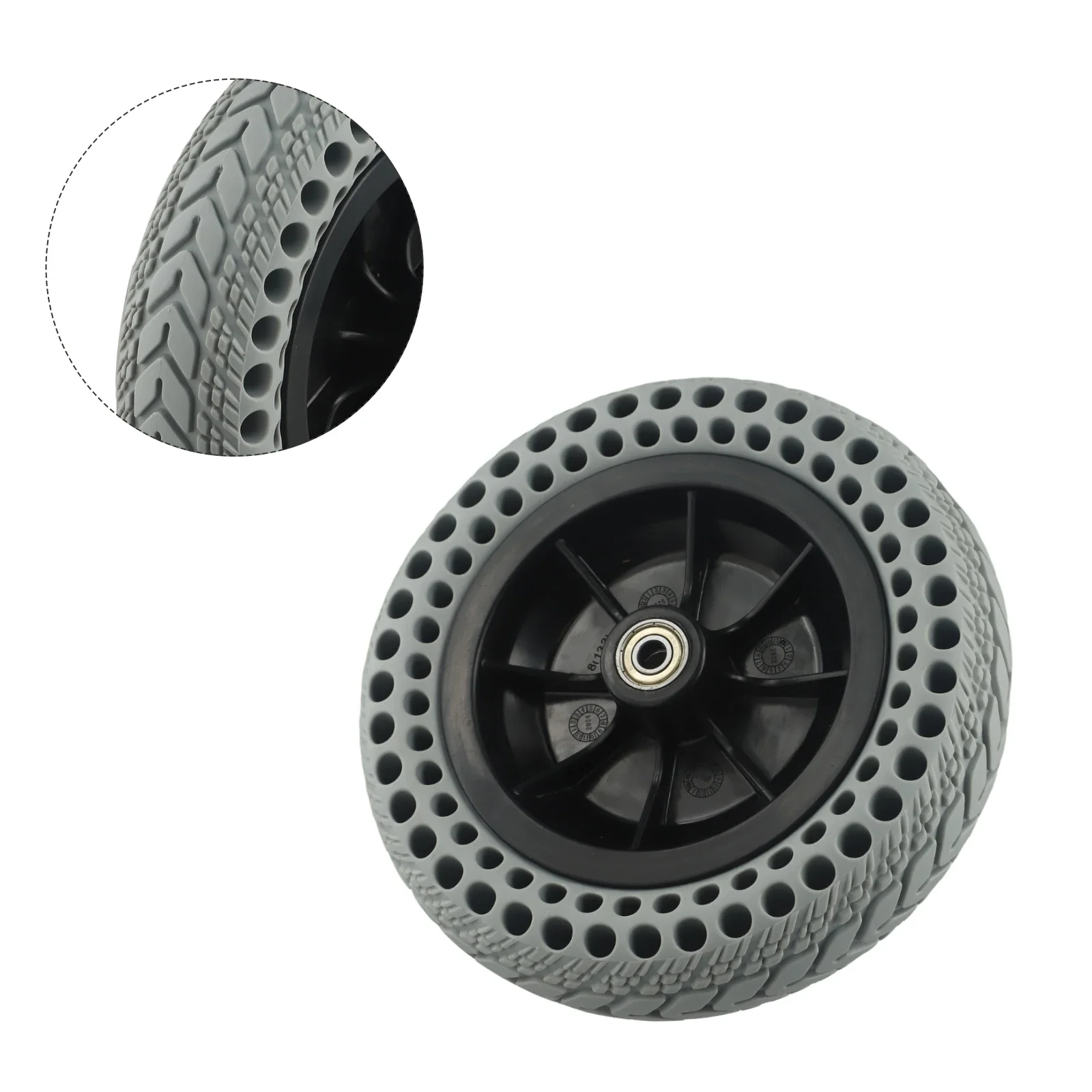 

8 Inch Solid Tyre With Plastic Hub 200x50 For Wheelchair Electric Scooter Wheelchair No Inflation Part Whole Wheel Replacement