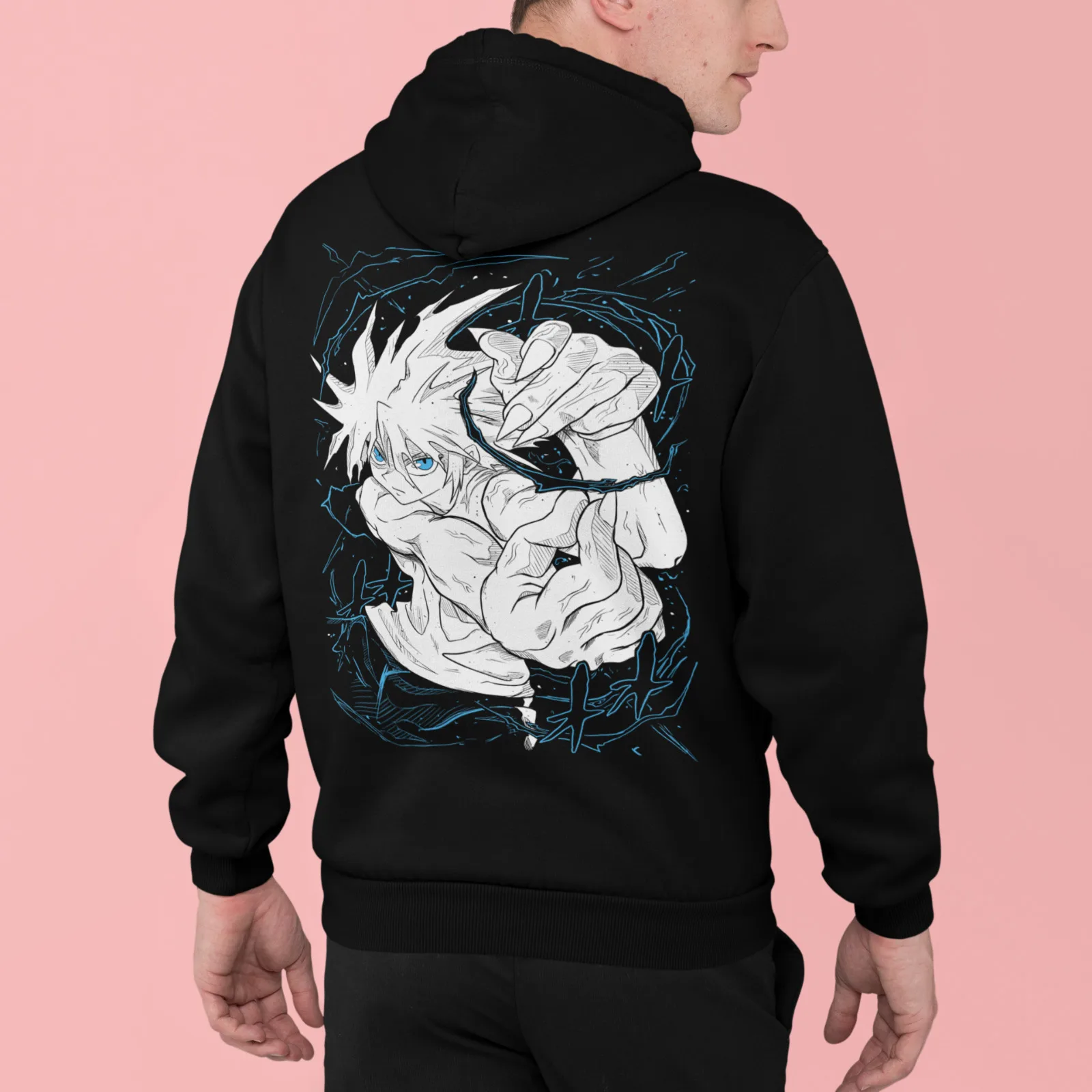 

Killua Hoodie Gon Hisoka Hunter Meruem Zoldyck Girl Anime Black Hoodie All Size