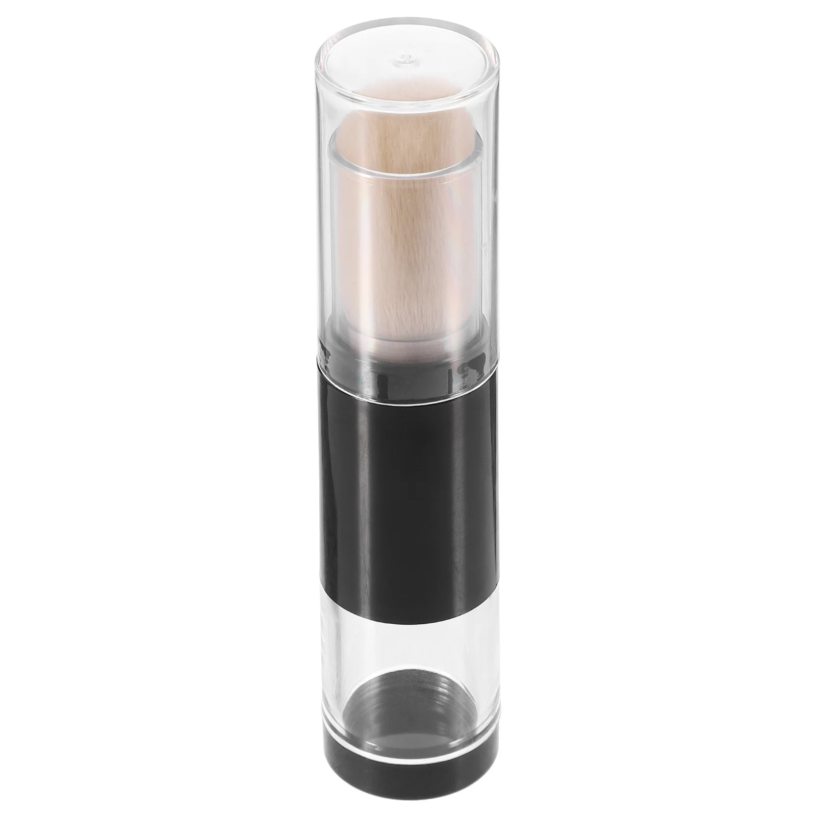 Travel Makeup Brush Refillable Powder Tool for Loose Foundation Blush Highlighter Portable Face Dense Beauty Supplies