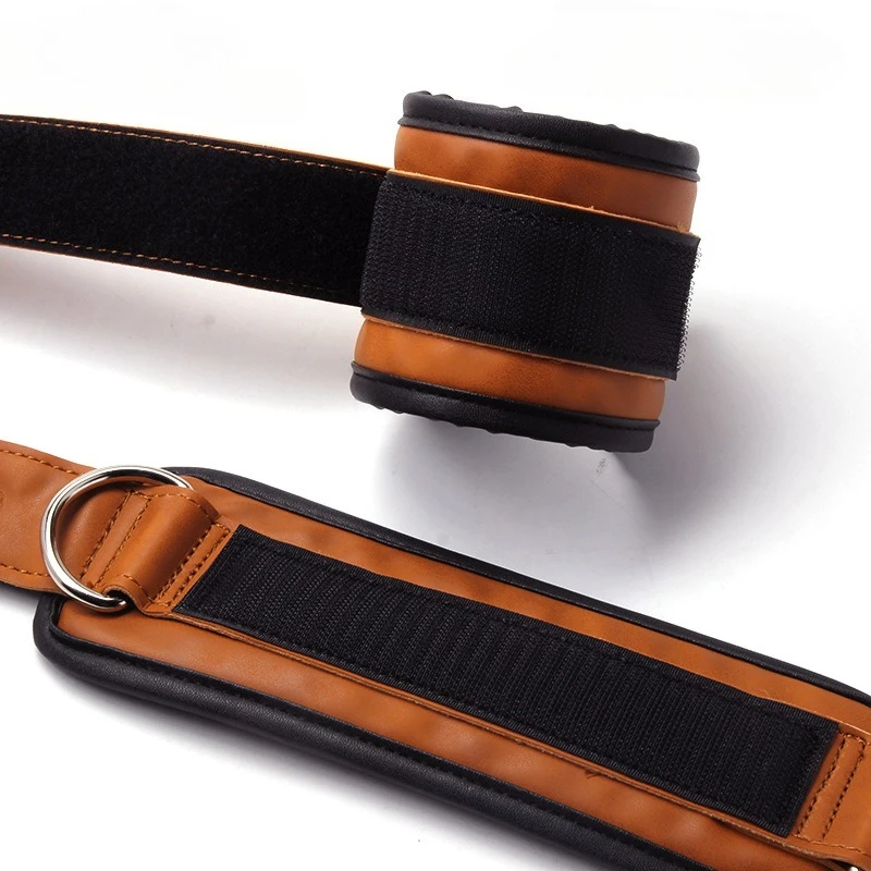 

1 шт., фитнес-ремни на щиколотке, регулируемые D-образные кольца, поддерживающие манжеты, тренажерный зал, упражнения для ног, тренировки, спортивная посадка, защита, аксессуары безопасности