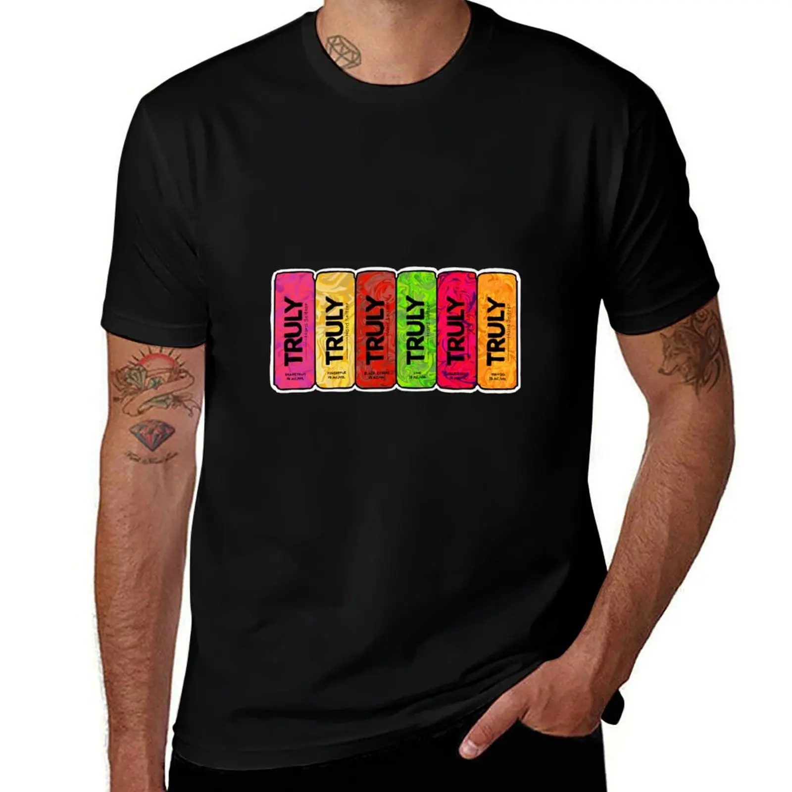 Truly T-Shirt Retro Graphic Print T-Shirt