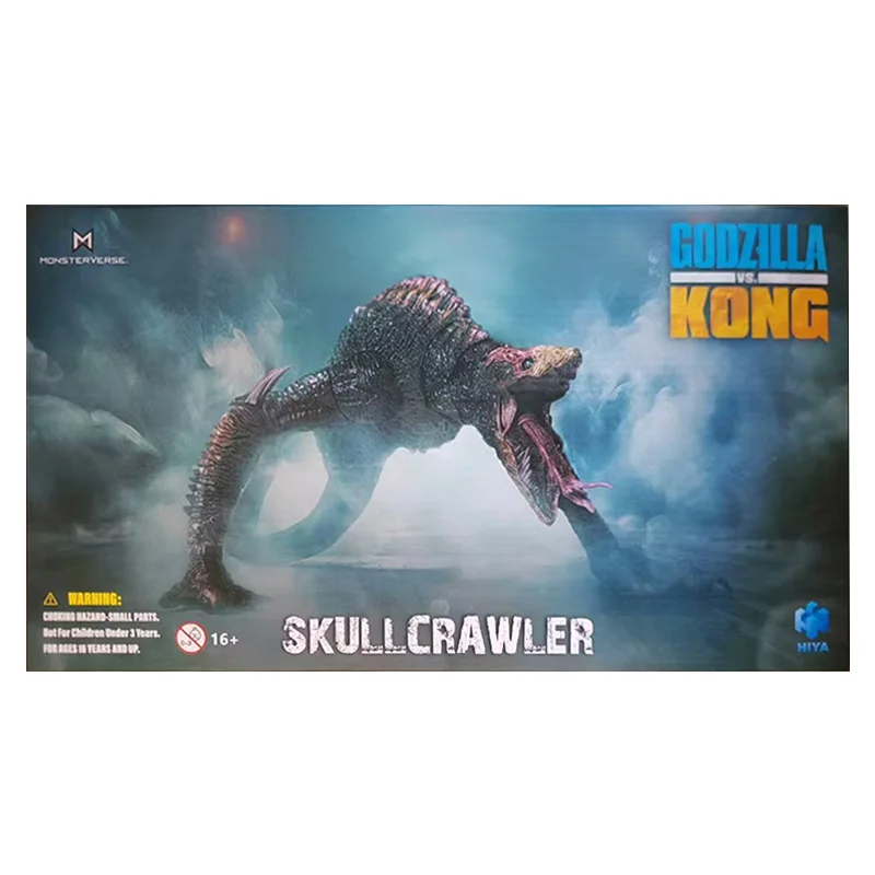 Hiya Monsterverse Exquisite Basic Skullcrawler Godzila Vs Kong 36Cm Original Action Figure Model Toy Birthday Gift Collection