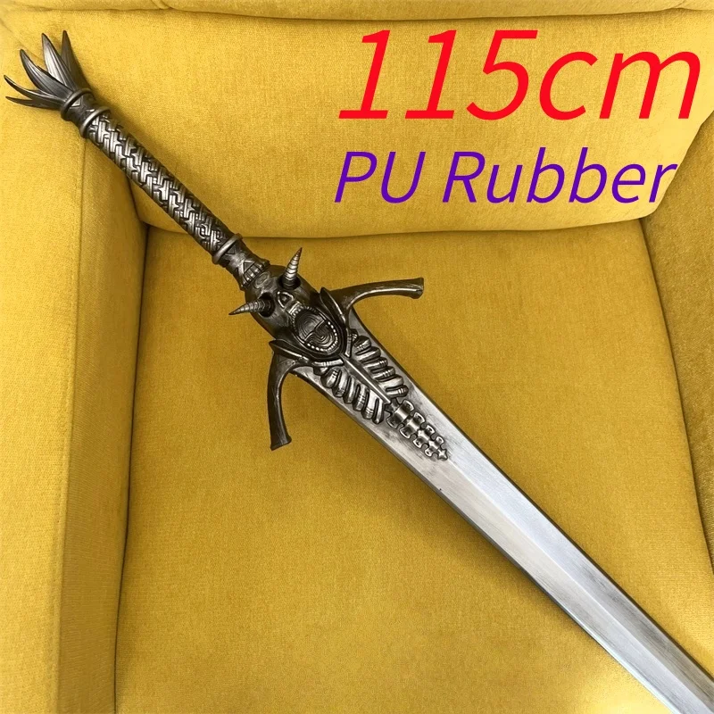 Espada DMC, Espadas de la Rebelión del Juego Awakening, Espada Mágica Roja de Dante, Armas de Esqueleto, Modelo de Cosplay 1:1, Regalo, Goma de PU Segura