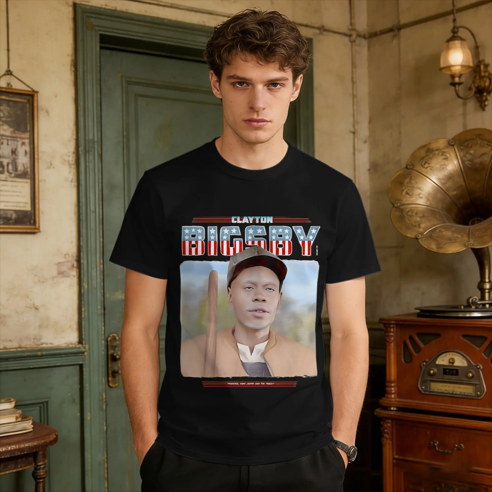 Men Women's T Shirt Chappelle Show T Shirts Trendy Cool Clayton Bigsby Summer Tees Y2K Retro 100 Cotton Clothing Birthday Gift