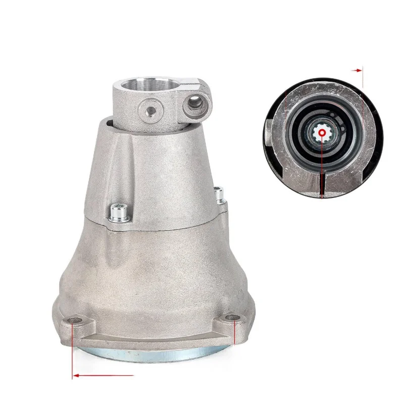 مناسبة لجزازات العشب وقواطع الفرشاة، مجموعة أقراص توصيل ذات 9 أنابيب - ملحقات تحمل مزدوجة