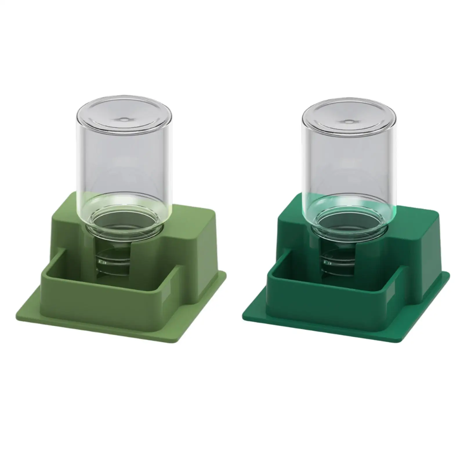 Automatic Reptile Water Dispenser 30ml Capacity Terrarium Cage Accessories Tortoise Waterer for Snake Bearded Dragons Frogs