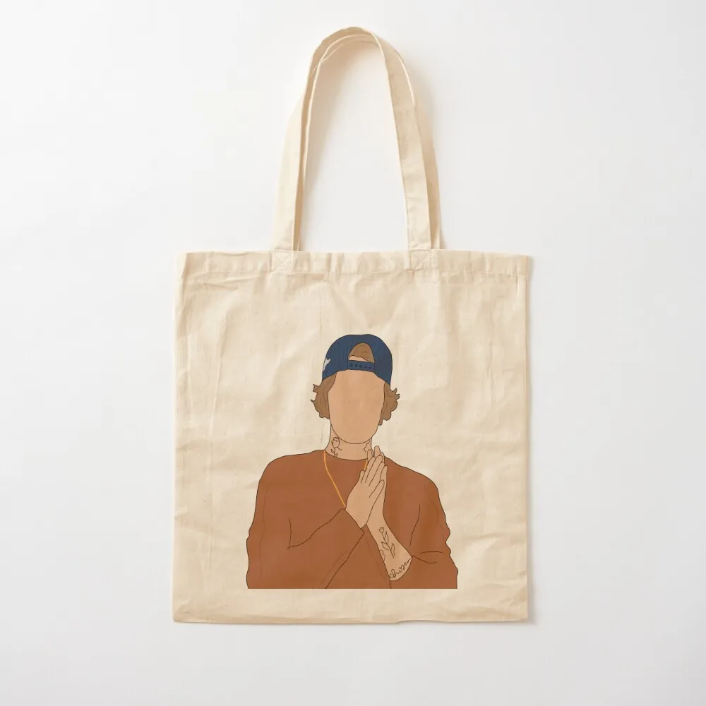 

Cute JBiebs Portriat Tote Bag custom bags Woman shopper bag Gift bags sacs de shopping Canvas Tote Bag