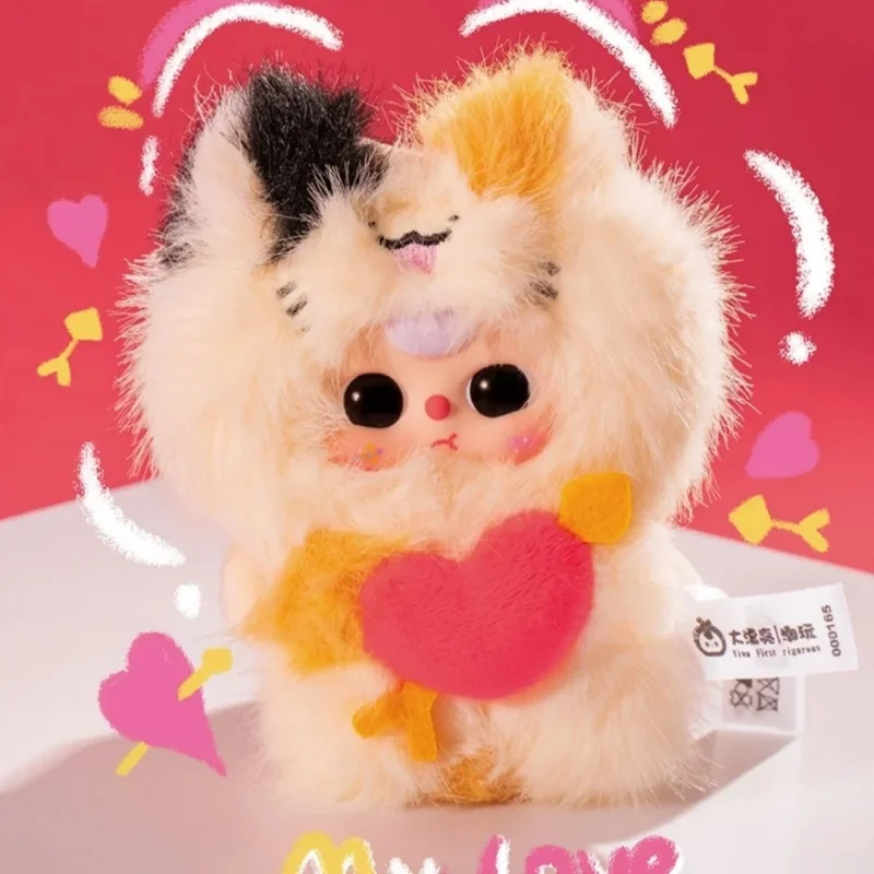 Baby Three Cupido Series Pluche Blind Box Trendy Speelgoed Sleutelhanger Leuke Mystery Boxes Poppen Rugzak Hanger Mystery Box Geschenken