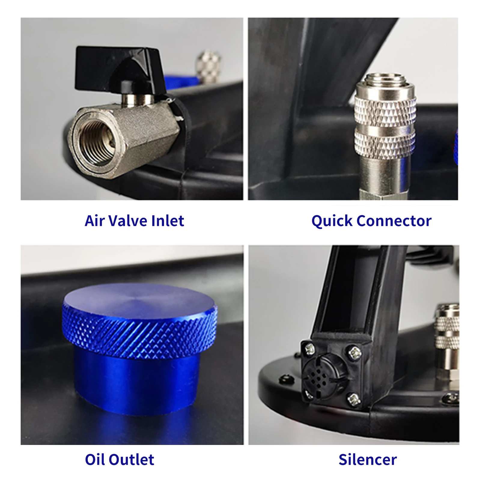 3L Vacuum Brake Bleeder Kit, Pneumatic Brake Fluid & Clutch Bleeding Extractor Tool with Adapters Hoses & 1L Refilling Bottle