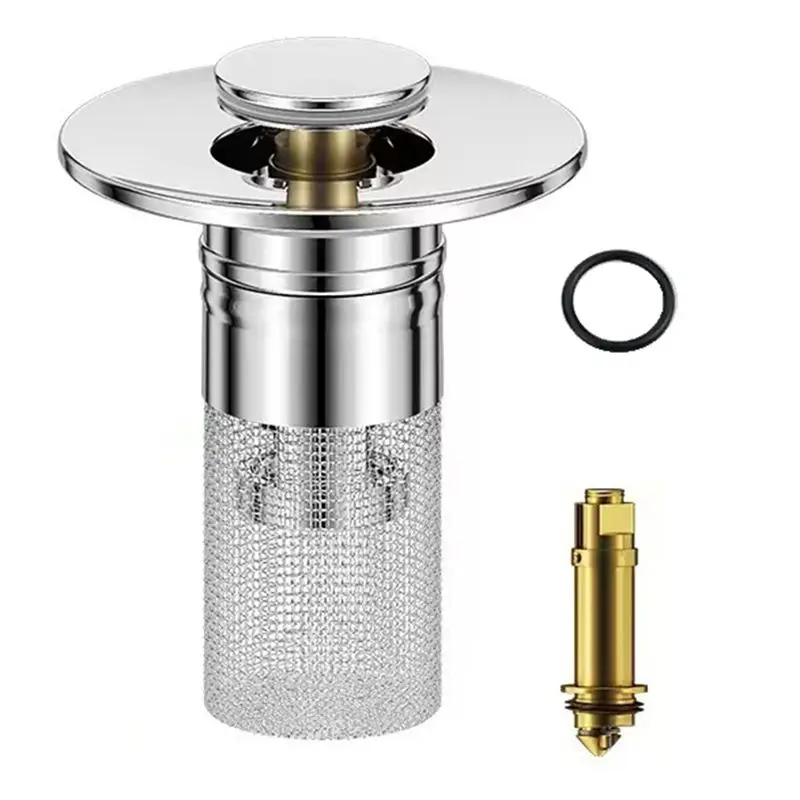 

A84E-Universal - Универсальный сливной стопор для слива с диаметром отверстия 2,8-3,3 см, съемный фильтр из нержавеющей стали