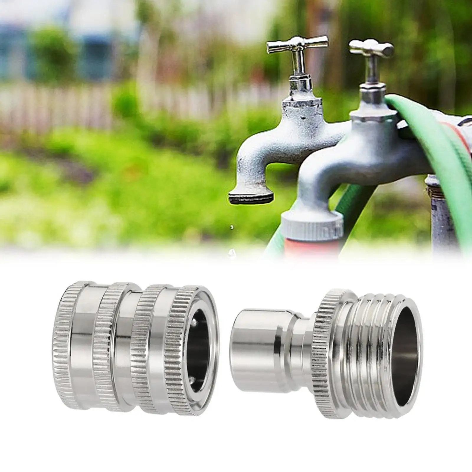 

Garden Hose Quick Connect Replacement Wear Resistant Quick Release Connector