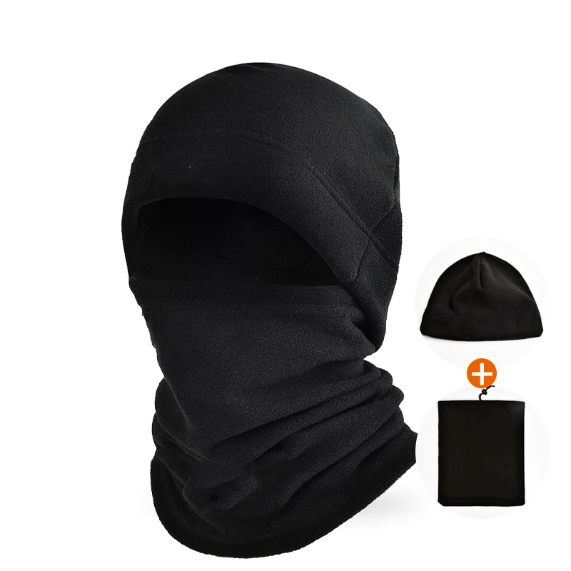 Autumn And Winter Cycling Warm Mask, Multifunctional Neck Cover, Windproof Ski Hat, Polar Fleece Sports Outdoor Warm Head Cover