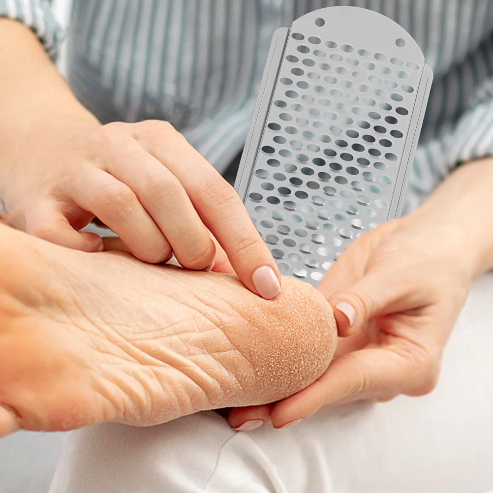 

2Pcs Foot File Callus Remover Effective Pedicure Tool Dual Sided Heel Scraper Removes Dead Skin Callus Shaver Foot Shaver