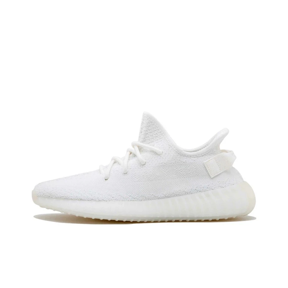 Adidas-yeezy 350 v2 tênis para homens e mulheres, cor branca, casual, clássico, retro, original, cp9366