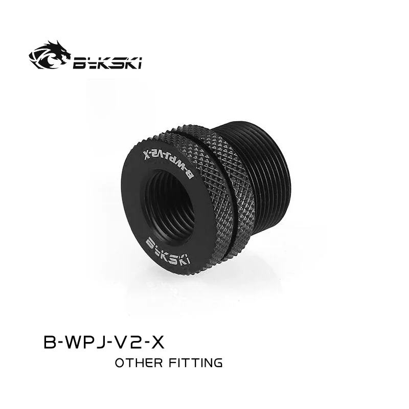 Bykski B-WPJ-V2-X, Water Crossing Ftiings 20mm,G1/4'',For Water Inlet From Case Top-cover/Complex Waterway