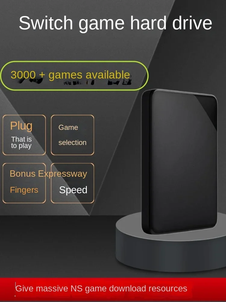 تبديل وحدة التحكم في اللعبة ديسك دور إكسترني ، التوصيل والتشغيل اختيار ، كامل ، XCI ، NSP ، NS