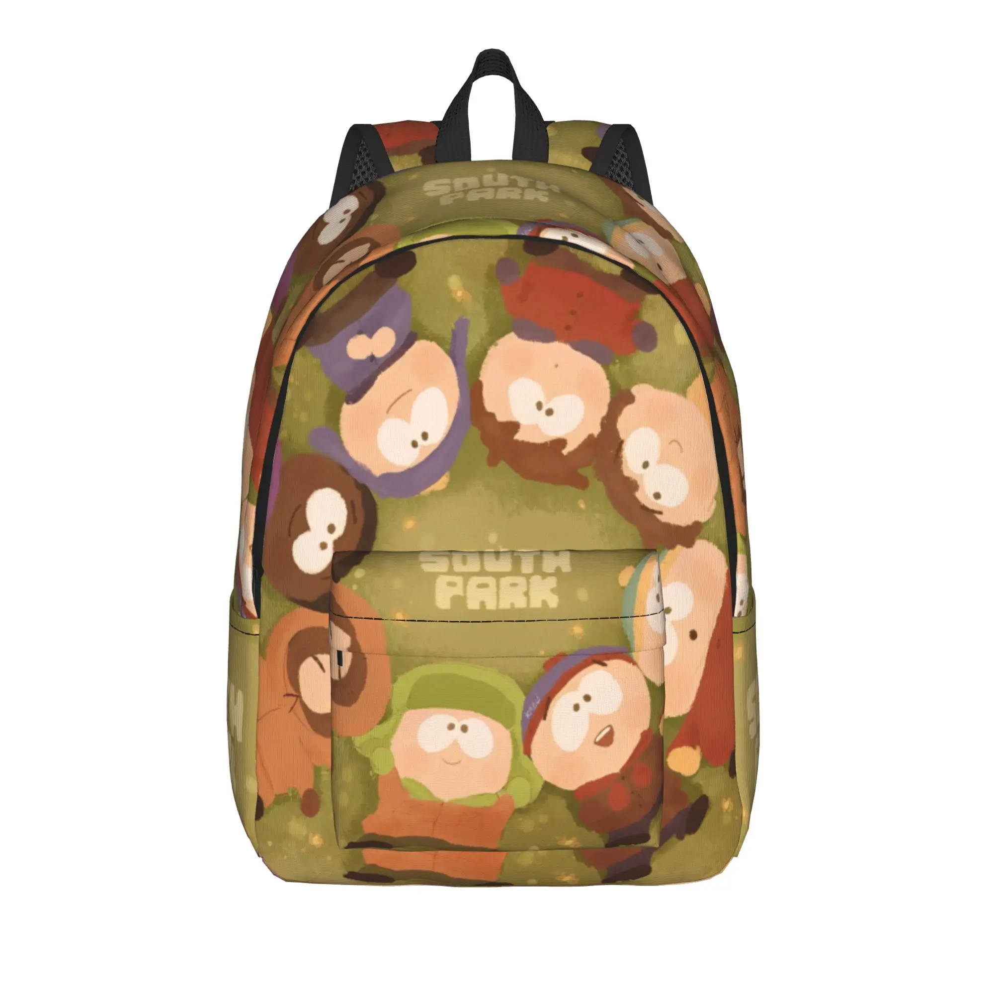 

Souths Parked Cool Backpack Outdoor High School Hiking Travel Daypack for Men Women College Shoulder Bag