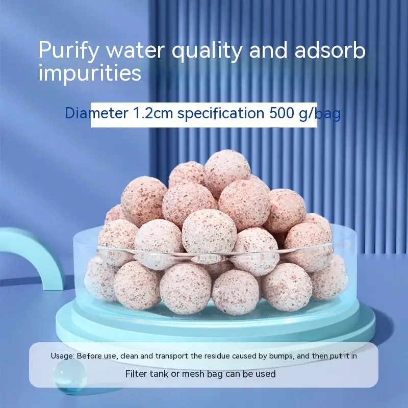 Hollow Quartz Ball Bacterial House Bubble Stone Nano-Culture Biochemical Ball Nitrification Bacterial House Filter Material