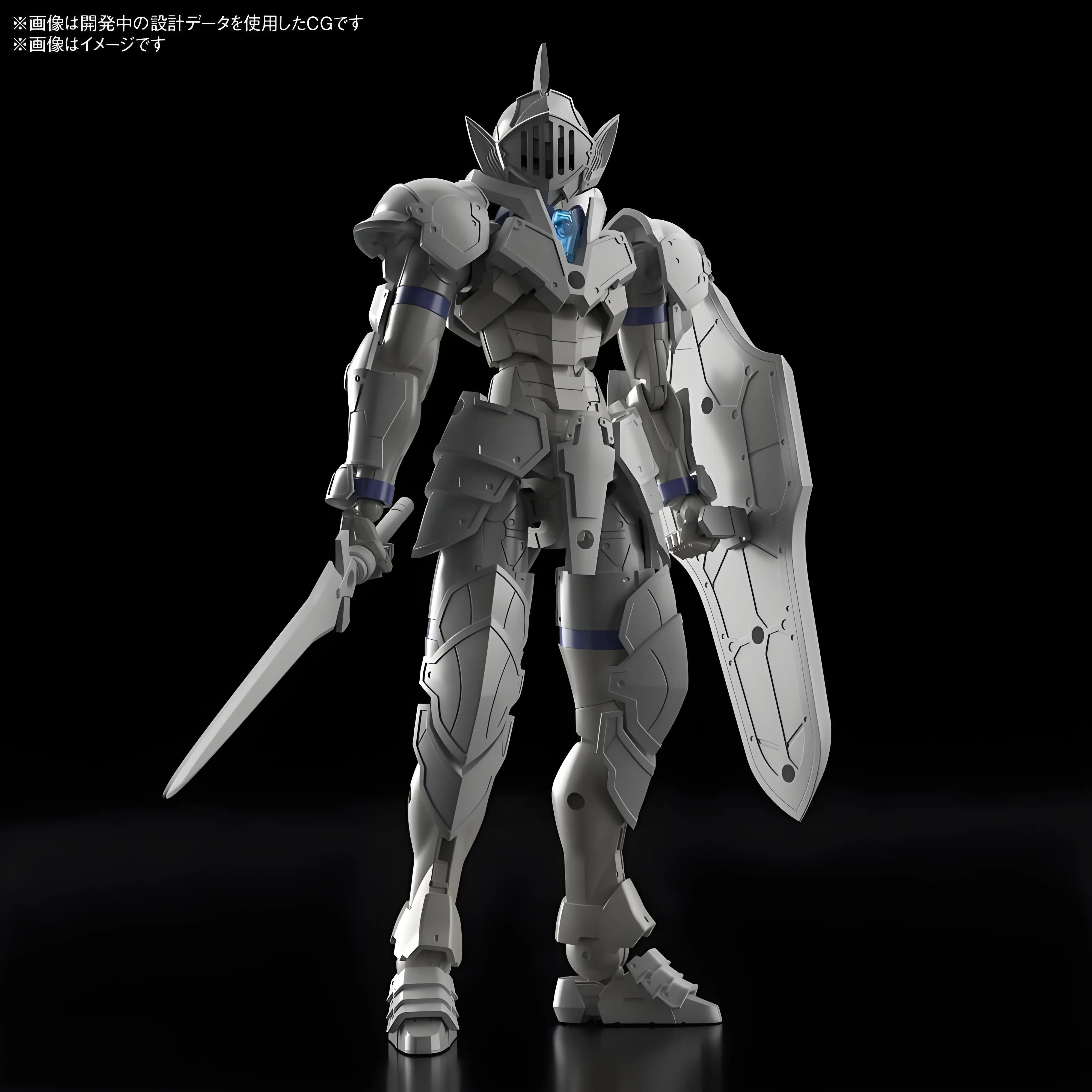 Bandai original genuíno 30mf liber knight anime figura de ação colecionável montagem modelo brinquedos ornamentos presente natal crianças