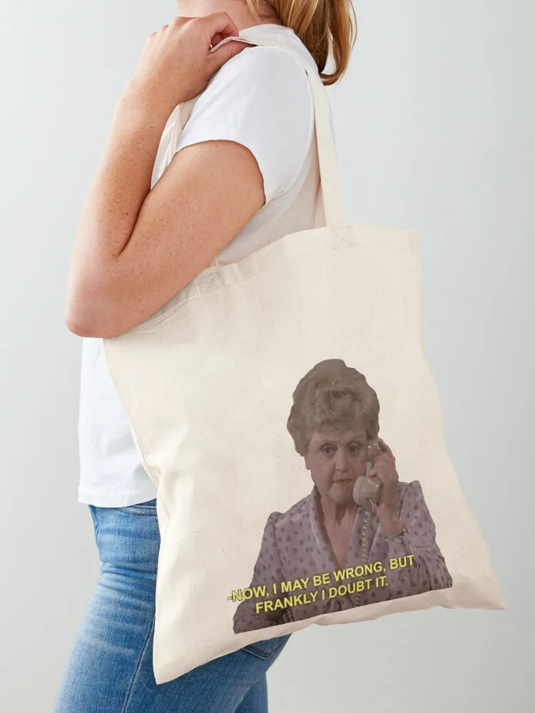 جيسيكا فليتشر ملصق حمل حقيبة المتسوق حقيبة المرأة قماش مخصص حمل حقيبة هدية حمل الشاشة #1