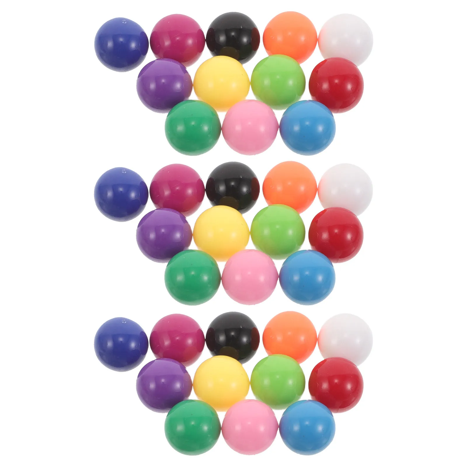 Billes colorées en plastique solide, 240 pièces, 10Mm, pour jeux de société, dames chinoises, expériences sur tige, apprentissage Montessori