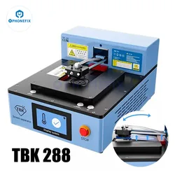 TBK 288 Automatic Heating Phone Screen Removal Separator disassembly machine for iPhone 6-16Promax LCD Frame tearing down Repair