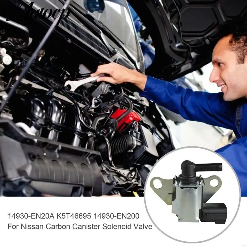 87he Carbon Vaporcanister Purge điều khiển điện từ 14930-EN200 Thích hợp cho khối lập phương NV200 14930-EN20A K5T46695