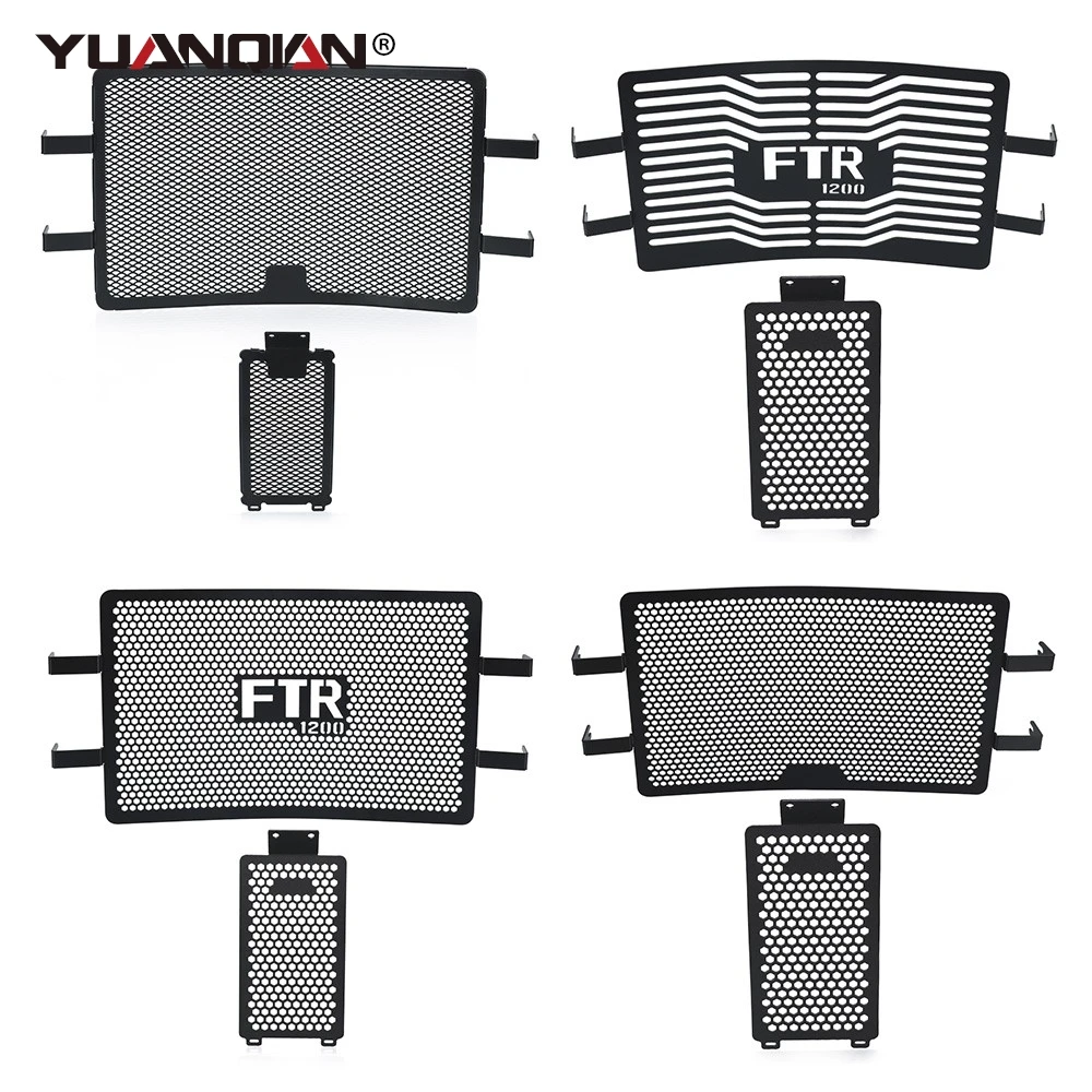 

FOR INDIAN FTR 1200 SPORT RALLY CARBON 2020-2025 FTR1200 Motorcycle Aluminium Radiator Protection Grille Guard Cover Protector