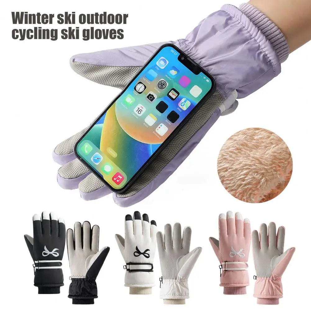 

Winter Gloves Waterproof Touchscreen Thermal Gloves Unisex Windproof Snow Gloves Cold Weather Warm Mittens for Outdoor Sports