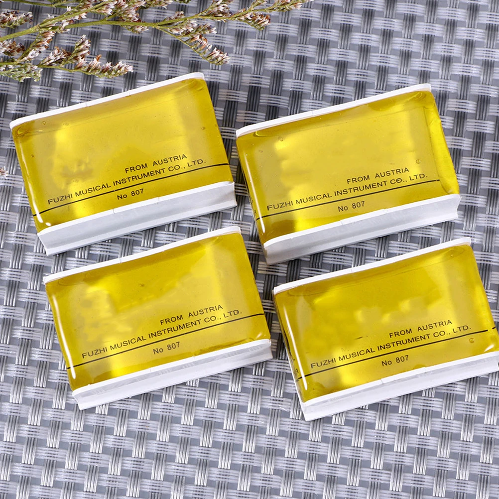 

10 Pcs Rosin Block for Violin Erhu Portable Durable Stringed Instrument Bow Maintenance Simple to Use Long Service Life