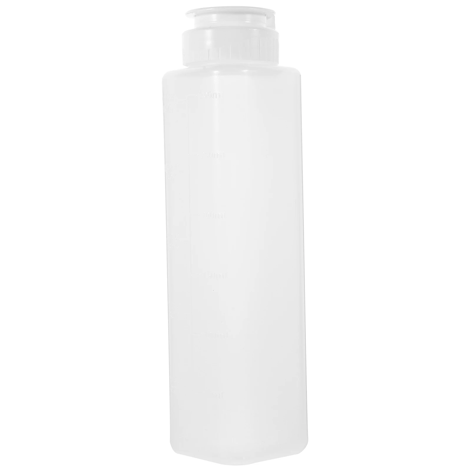 

Squeeze Bottles 200ML Oil Dispenser Scale Leak Proof Kitchen Plastic Condiment Bottle Vinegar Soy Sauce Storage
