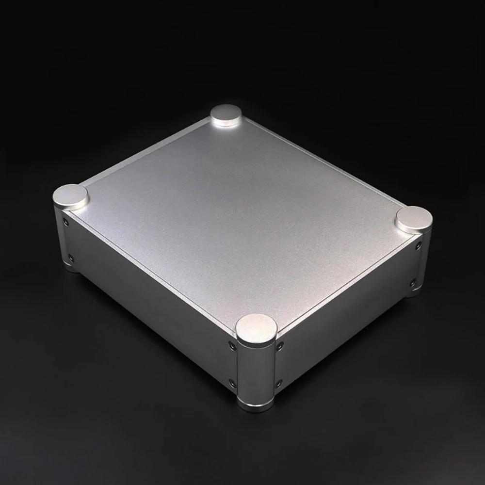 Image of 2106T Vollaluminiumgehäuse für Audio-Vorverstärker / DAC / Kopfhörerverstärker (nicht gebohrte Vorder- und Rückplatten)