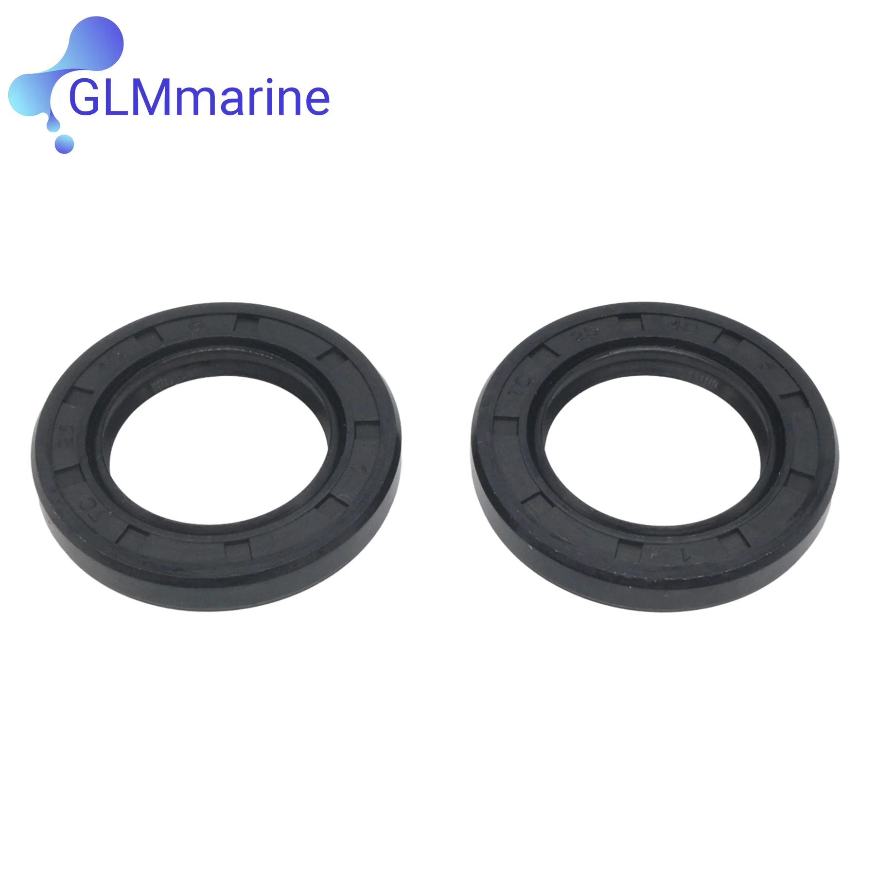 Fits for Yamaha Marine 4-Stroke F 40 70 80 100 HP Outboard Motors Lower Unit Seal Kit W/ Prop Shaft Oil Seal Gasket 93101-25M03