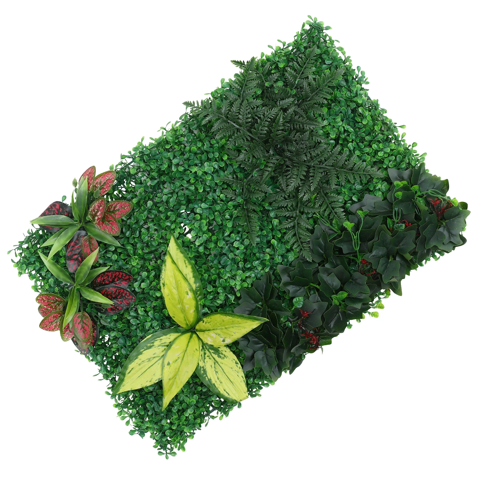 

Artificial Plant Wall Grass Panel Outdoor Indoor Fence Backyard Garden Decoration Greenery Drywall Concrete Coverage