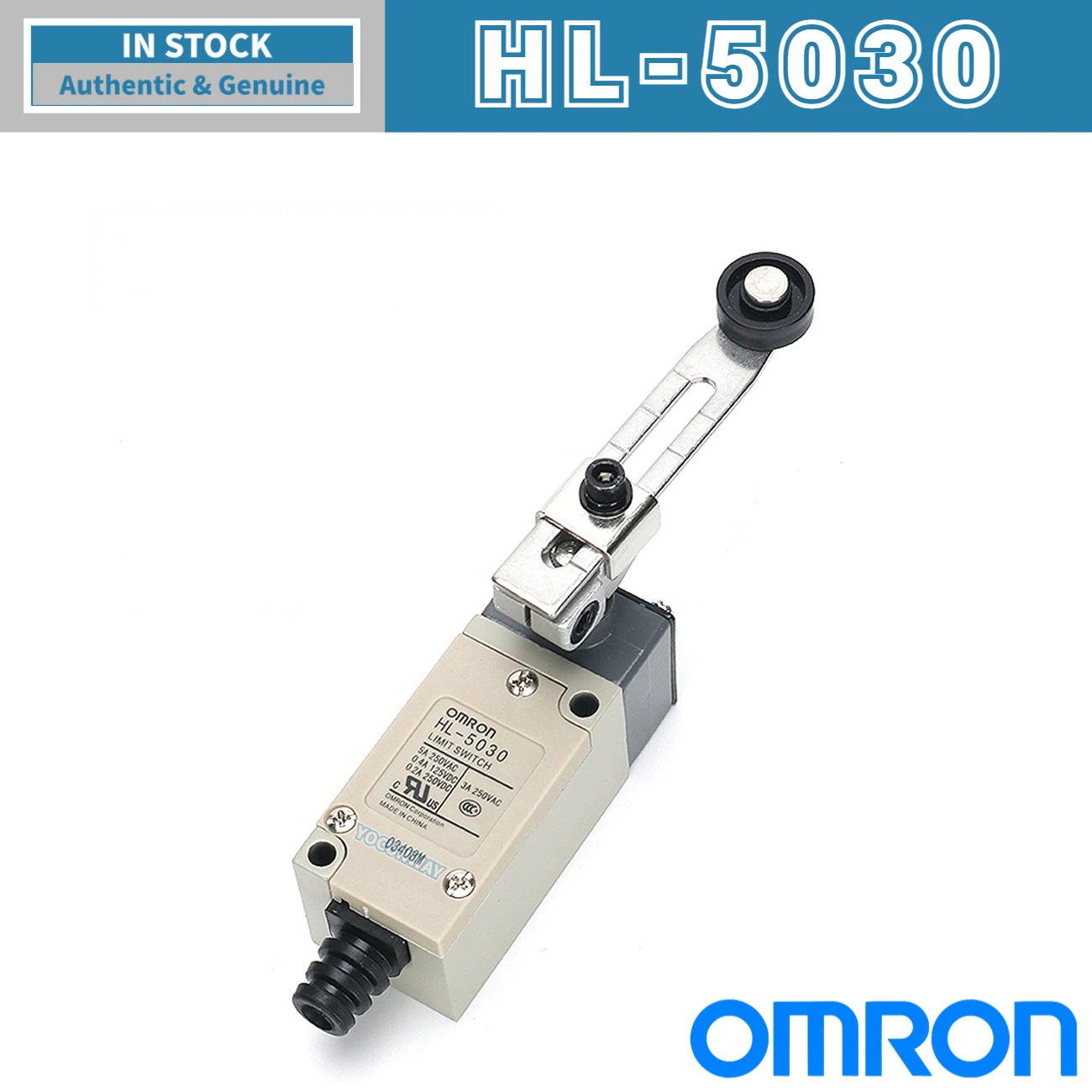 OMRON Originele eindschakelaar Authentiek Nieuw HL-serie - 5A Compatibel met modellen HL-5000 HL-5030 HL-5050 HL-5100 HL-5200 HL-5300