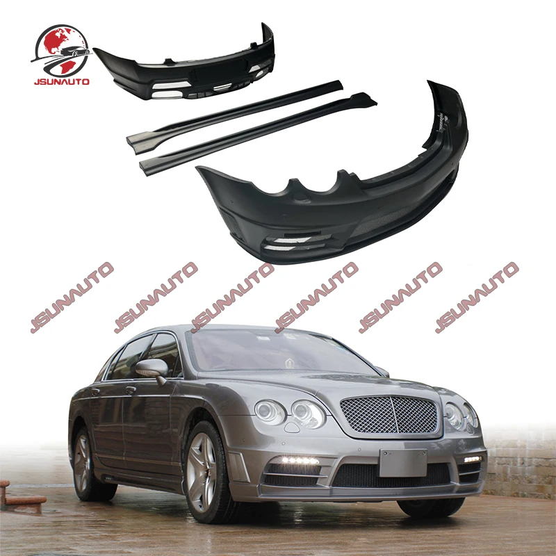 

Front Bumper For Bentley Flying Spur 05-12 Rear Bumper Diffuser Side Skirts WD Style Body Kit For Bentley Modification Part