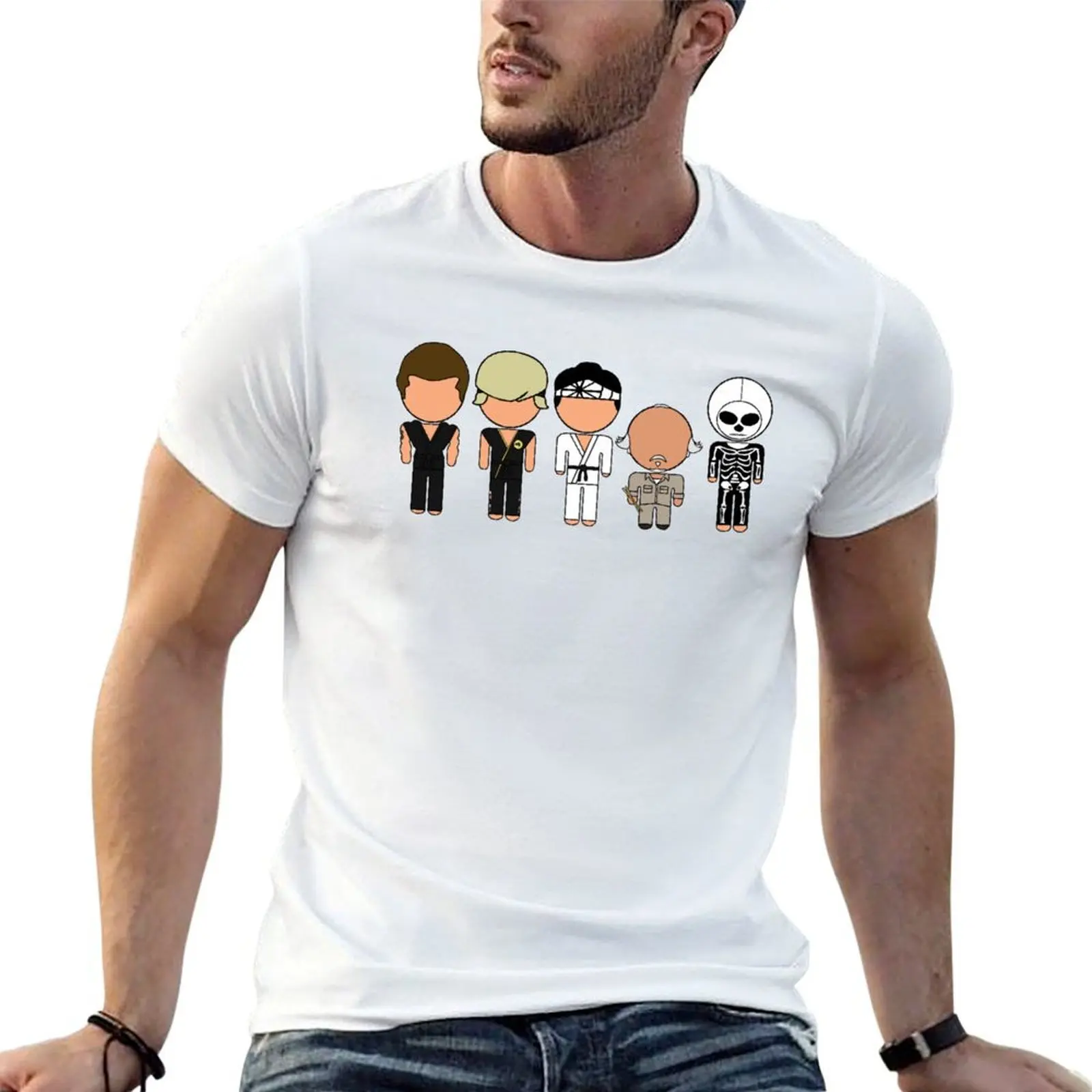 Karate Kid Movie Icons - Vector-Eds T-Shirt gifts for boyfriend tees shirts men graphic
