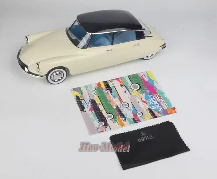 NOREV 1/12 For Citroën DS 19 1956 Alloy Diecast Model Car Simulation Kids Toys Boys Birthday Gifts Hobby Display Collection