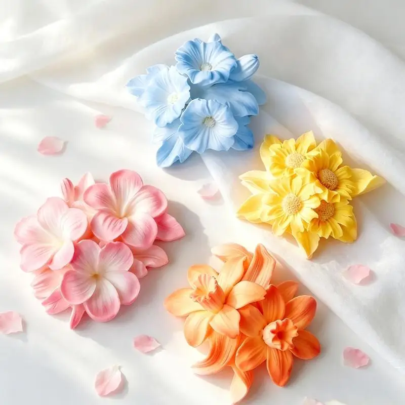 QX2E Silicone Flower Mould for DIY Art Creation